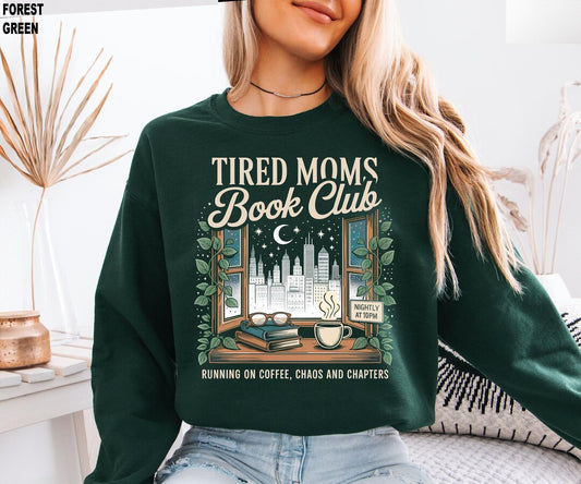 Tired Moms Book Club - Personalized 3D Printed Hoodie, T Shirt, Zip Hoodie & Sweatshirt