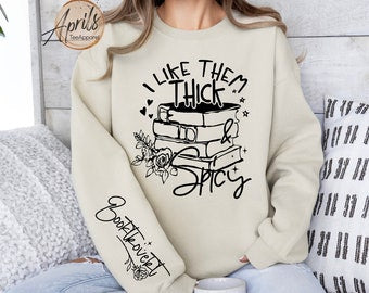 Spicy Books - Personalized 3D Printed Hoodie, T Shirt, Zip Hoodie & Sweatshirt