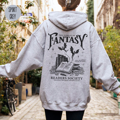 Fantasy Readers Society - Personalized 3D Printed Hoodie, T Shirt, Zip Hoodie & Sweatshirt