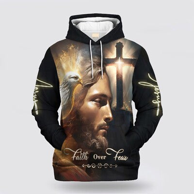 Jesus Christian 3D All Over Print Hoodie, T Shirt, Zip Hoodie & Sweatshirt
